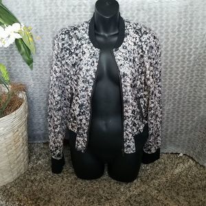 Chelsea28 Lace Bomber